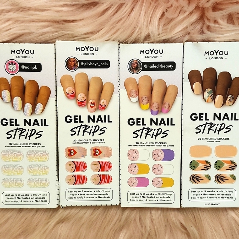 Brand New MOYOU NAIL JOB 💋 GEL NAIL  STRIPS-CHOOSE ONE!!